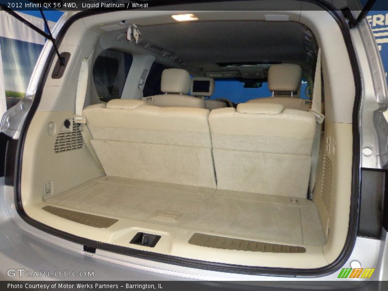 Liquid Platinum / Wheat 2012 Infiniti QX 56 4WD