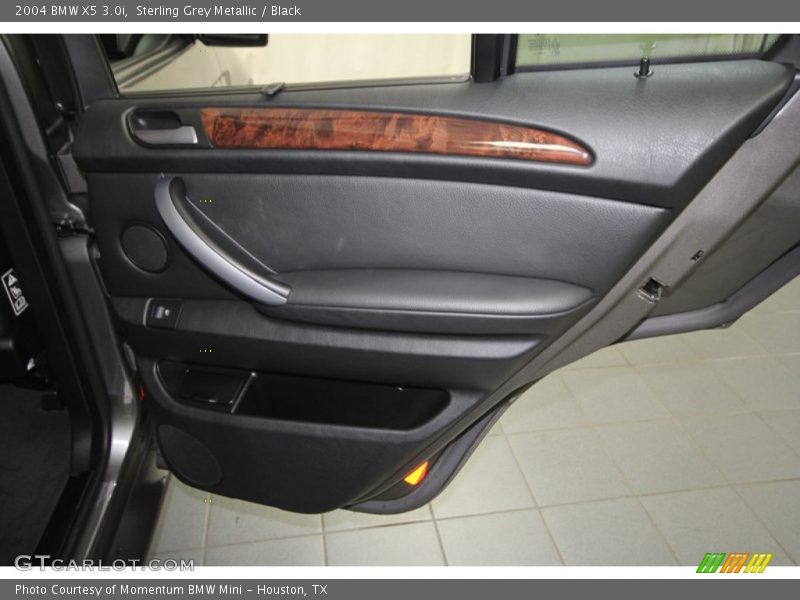 Sterling Grey Metallic / Black 2004 BMW X5 3.0i