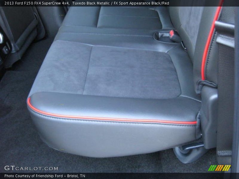 Tuxedo Black Metallic / FX Sport Appearance Black/Red 2013 Ford F150 FX4 SuperCrew 4x4