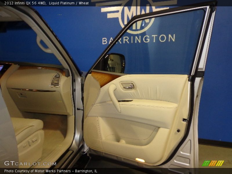 Liquid Platinum / Wheat 2012 Infiniti QX 56 4WD