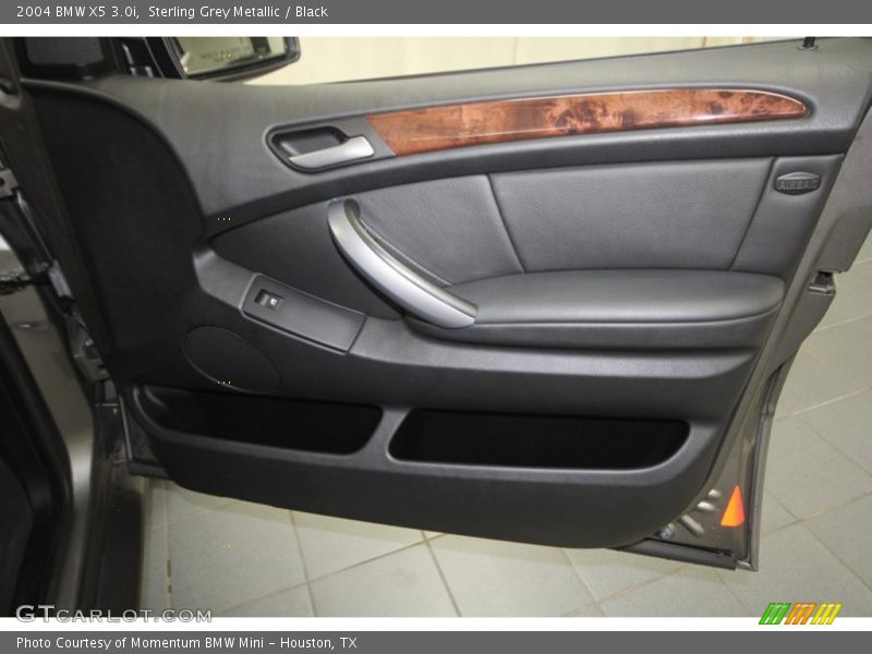 Sterling Grey Metallic / Black 2004 BMW X5 3.0i