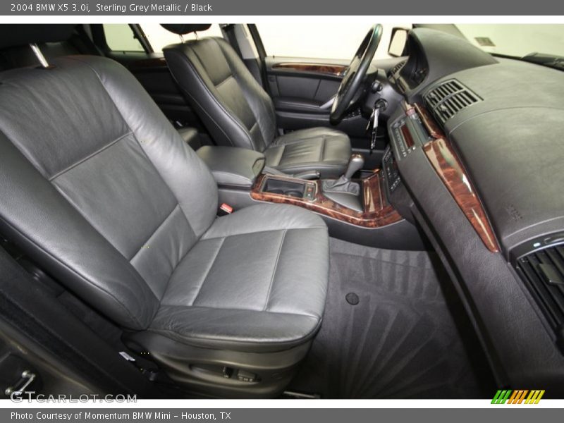 Sterling Grey Metallic / Black 2004 BMW X5 3.0i