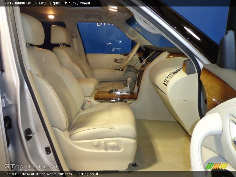 Liquid Platinum / Wheat 2012 Infiniti QX 56 4WD