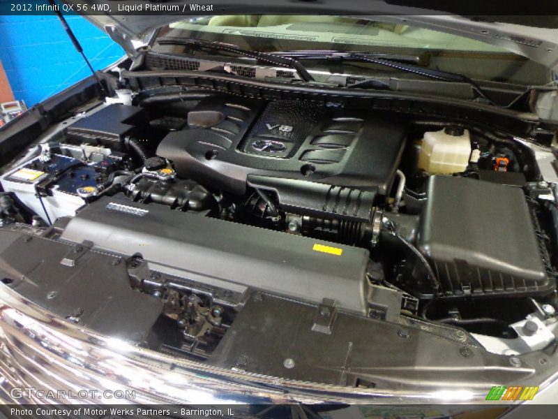 Liquid Platinum / Wheat 2012 Infiniti QX 56 4WD