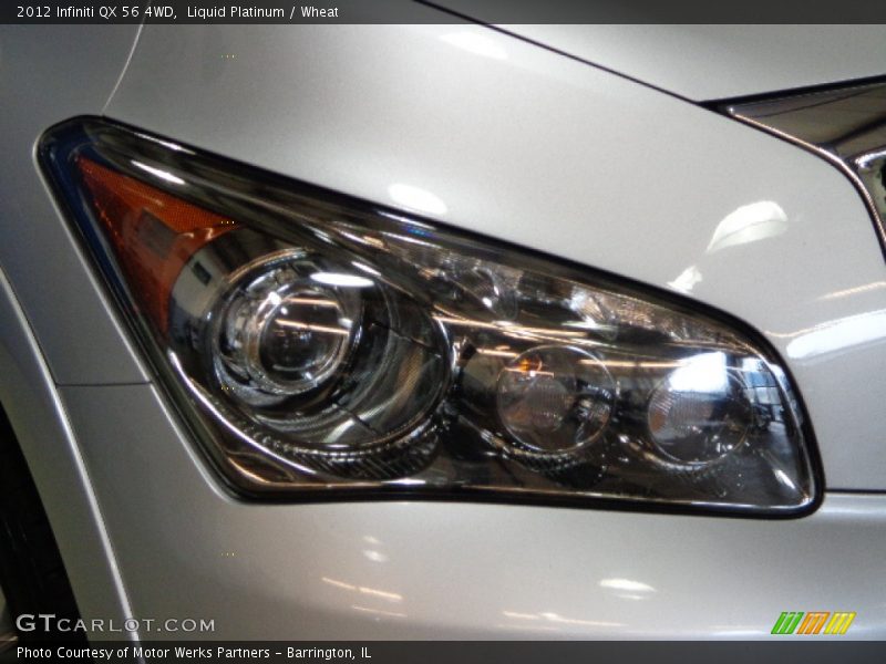 Liquid Platinum / Wheat 2012 Infiniti QX 56 4WD