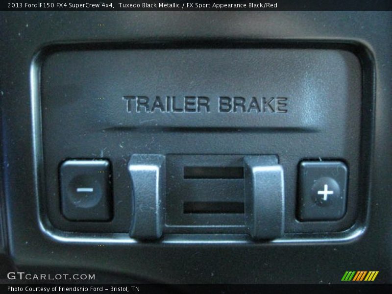 Tuxedo Black Metallic / FX Sport Appearance Black/Red 2013 Ford F150 FX4 SuperCrew 4x4