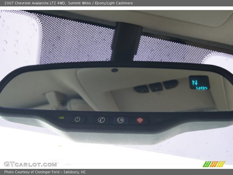 Summit White / Ebony/Light Cashmere 2007 Chevrolet Avalanche LTZ 4WD
