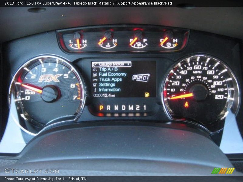  2013 F150 FX4 SuperCrew 4x4 FX4 SuperCrew 4x4 Gauges