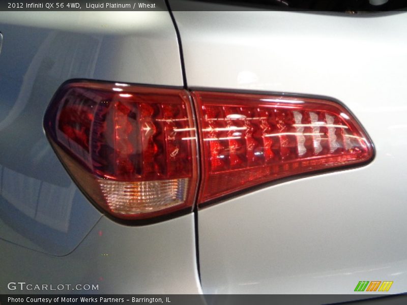 Liquid Platinum / Wheat 2012 Infiniti QX 56 4WD