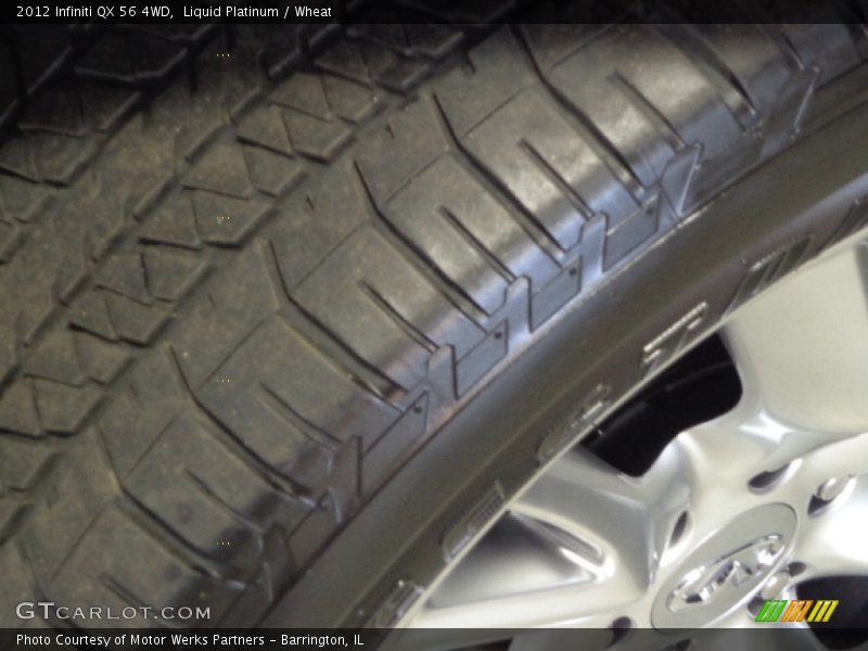 Liquid Platinum / Wheat 2012 Infiniti QX 56 4WD
