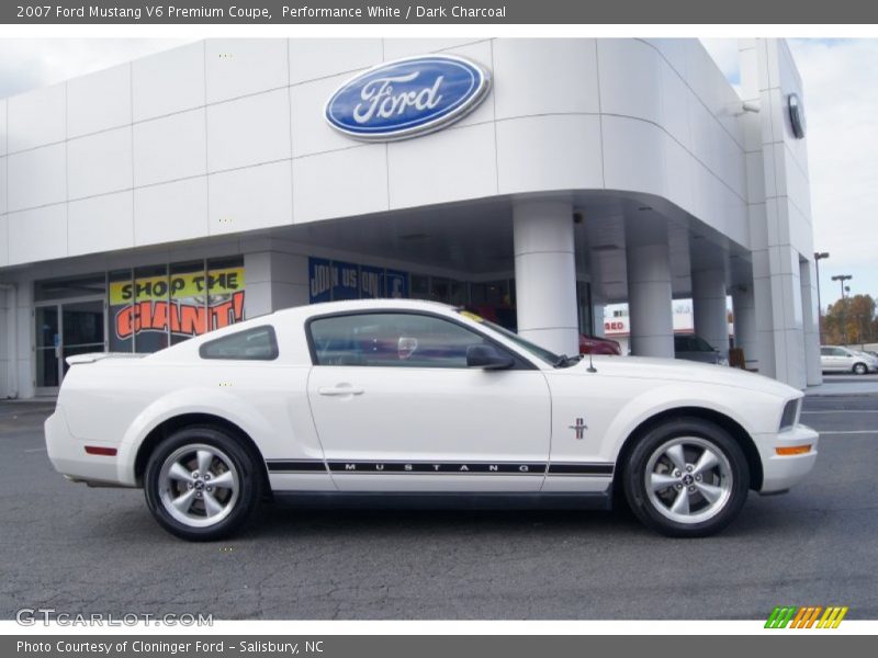  2007 Mustang V6 Premium Coupe Performance White