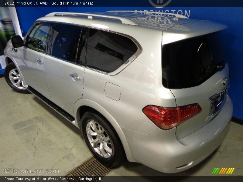 Liquid Platinum / Wheat 2012 Infiniti QX 56 4WD