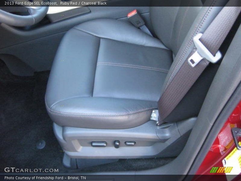 Ruby Red / Charcoal Black 2013 Ford Edge SEL EcoBoost