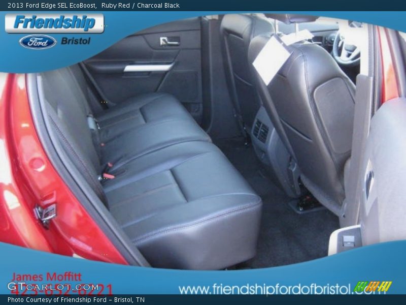 Ruby Red / Charcoal Black 2013 Ford Edge SEL EcoBoost