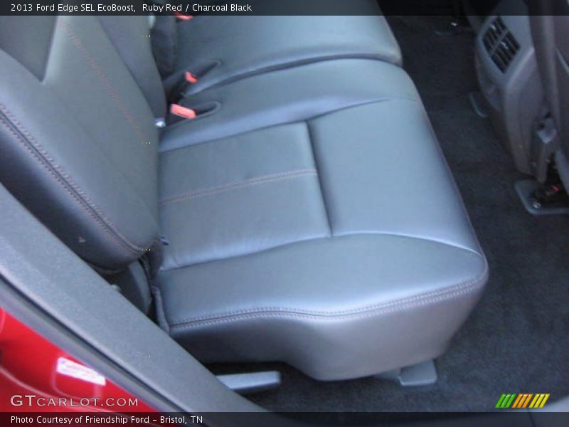 Ruby Red / Charcoal Black 2013 Ford Edge SEL EcoBoost