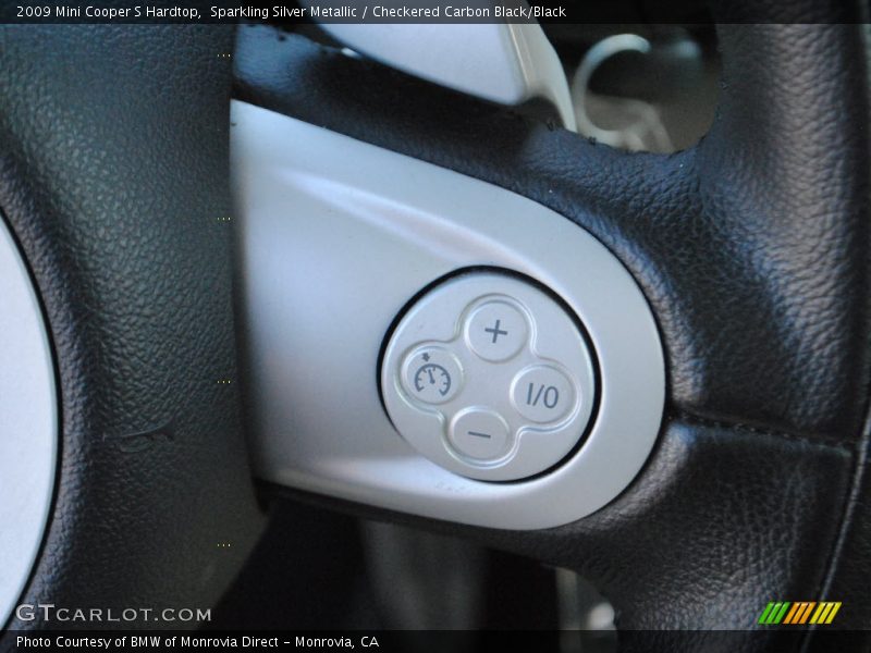 Sparkling Silver Metallic / Checkered Carbon Black/Black 2009 Mini Cooper S Hardtop