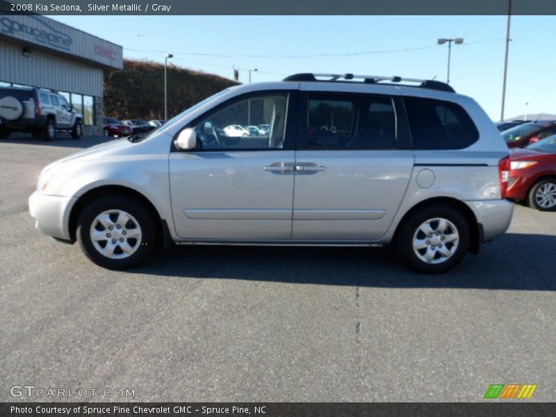 Silver Metallic / Gray 2008 Kia Sedona