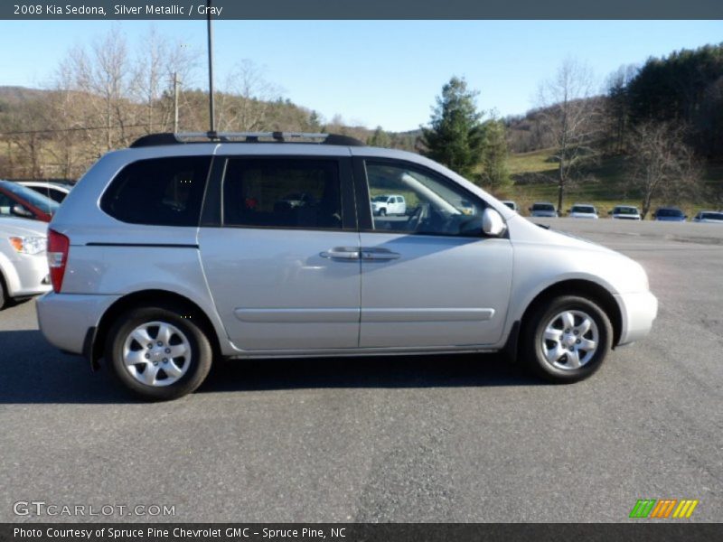 Silver Metallic / Gray 2008 Kia Sedona