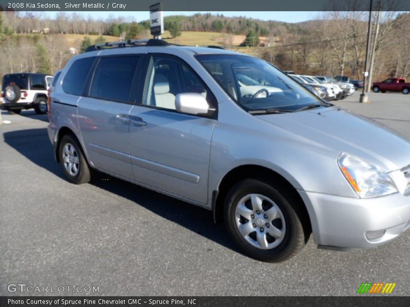 Silver Metallic / Gray 2008 Kia Sedona