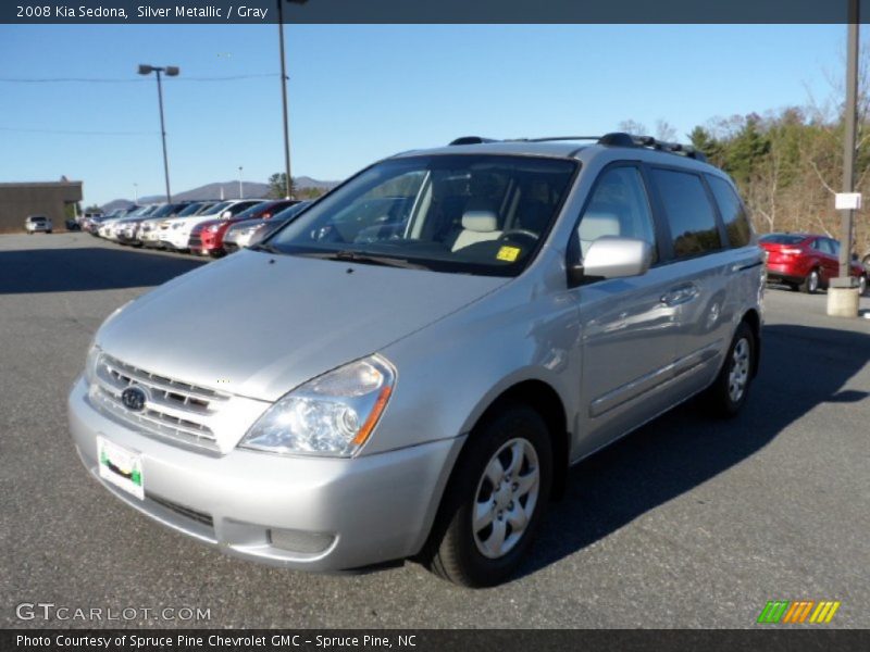 Silver Metallic / Gray 2008 Kia Sedona