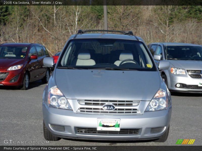 Silver Metallic / Gray 2008 Kia Sedona