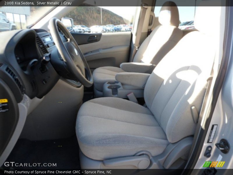 Silver Metallic / Gray 2008 Kia Sedona