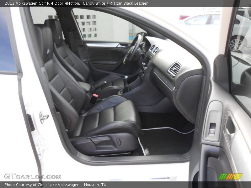  2012 Golf R 4 Door 4Motion R Titan Black Leather Interior