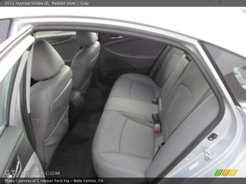 Radiant Silver / Gray 2011 Hyundai Sonata SE