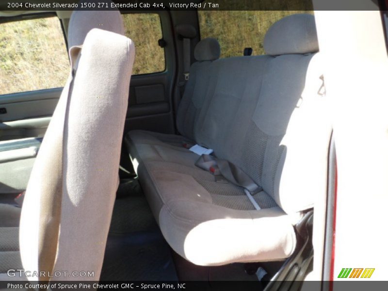 Victory Red / Tan 2004 Chevrolet Silverado 1500 Z71 Extended Cab 4x4