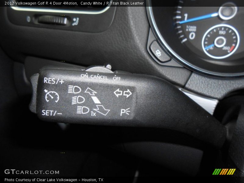 Controls of 2012 Golf R 4 Door 4Motion