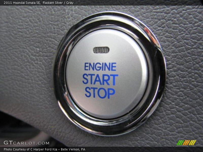 Radiant Silver / Gray 2011 Hyundai Sonata SE