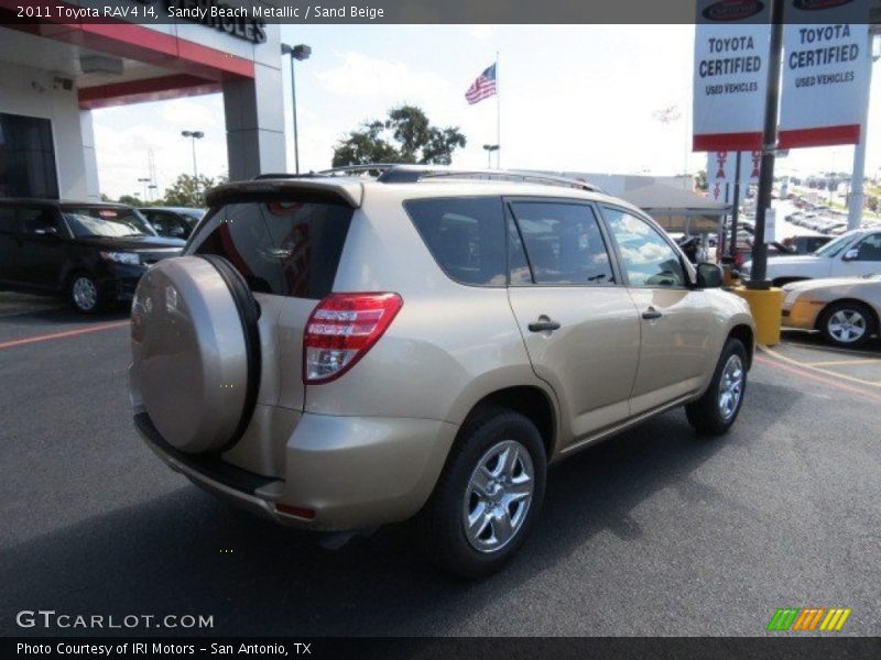 Sandy Beach Metallic / Sand Beige 2011 Toyota RAV4 I4