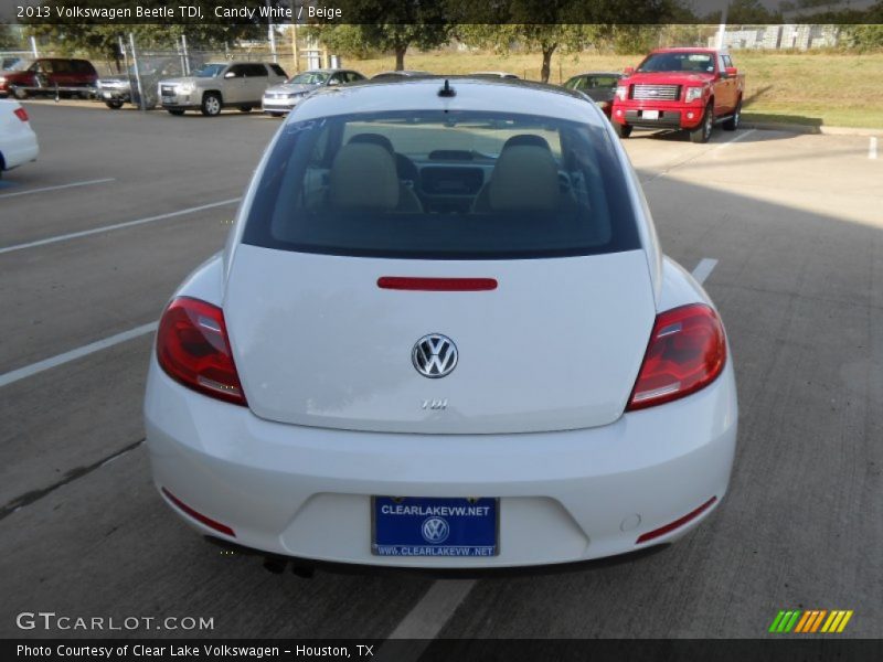 Candy White / Beige 2013 Volkswagen Beetle TDI