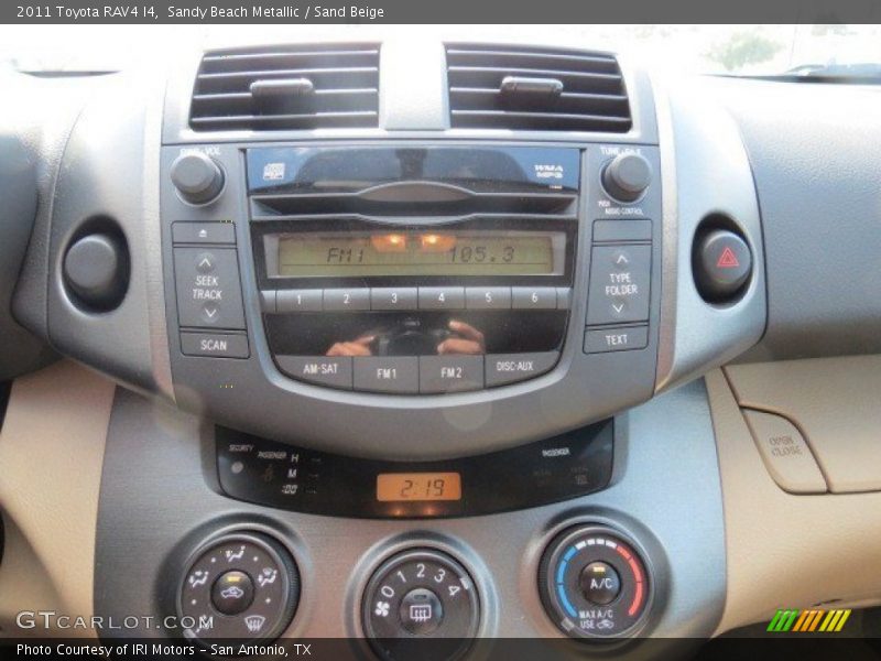 Sandy Beach Metallic / Sand Beige 2011 Toyota RAV4 I4