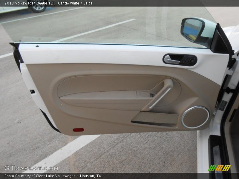 Door Panel of 2013 Beetle TDI