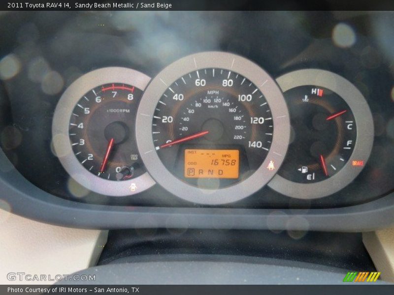 Sandy Beach Metallic / Sand Beige 2011 Toyota RAV4 I4