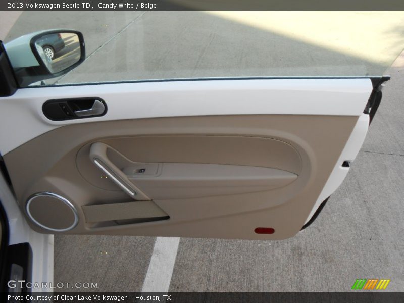 Door Panel of 2013 Beetle TDI