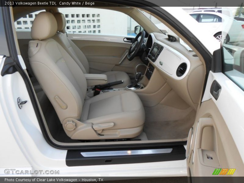  2013 Beetle TDI Beige Interior