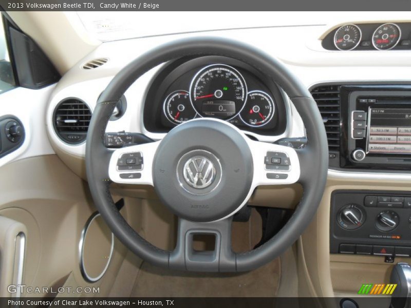 2013 Beetle TDI Steering Wheel