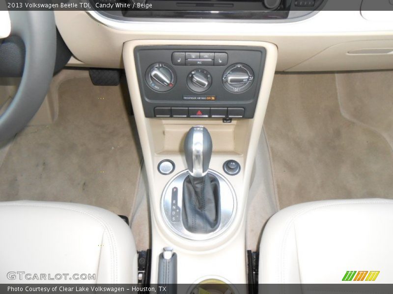 Candy White / Beige 2013 Volkswagen Beetle TDI