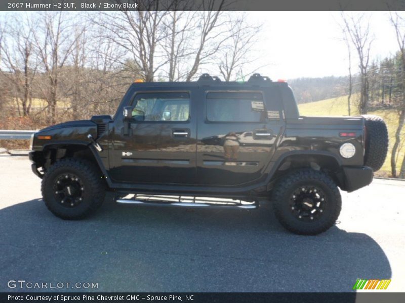 Black / Ebony Black 2007 Hummer H2 SUT