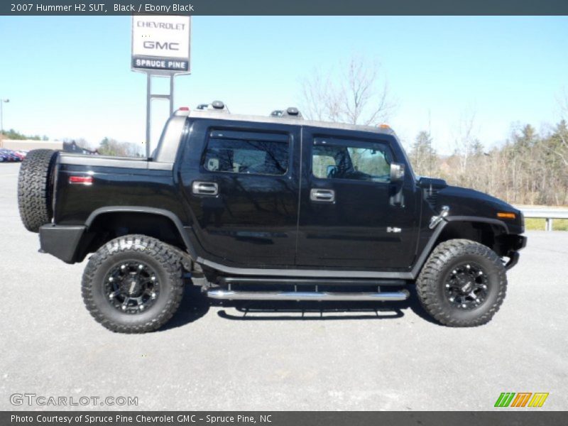 Black / Ebony Black 2007 Hummer H2 SUT