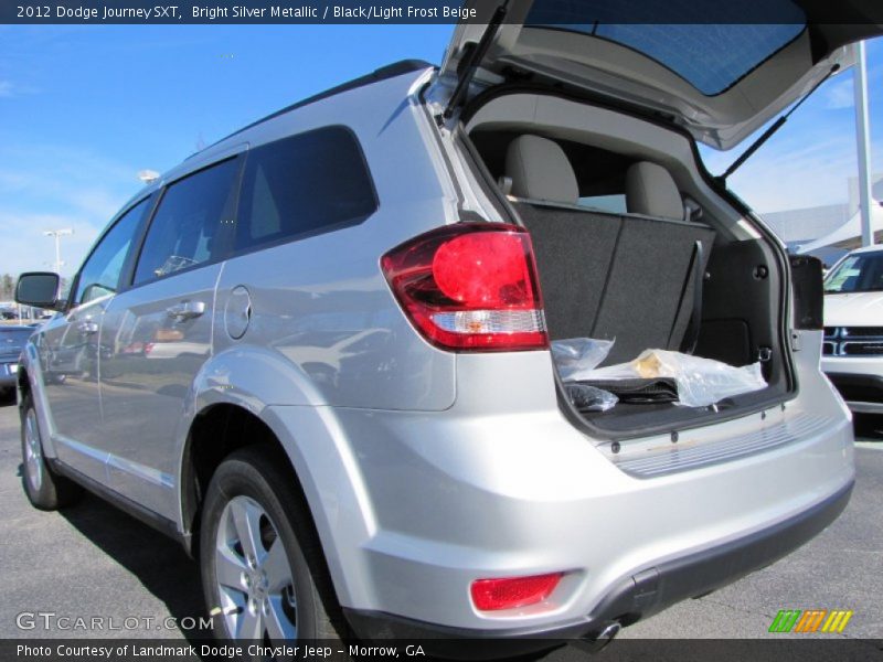 Bright Silver Metallic / Black/Light Frost Beige 2012 Dodge Journey SXT