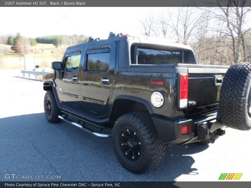 Black / Ebony Black 2007 Hummer H2 SUT