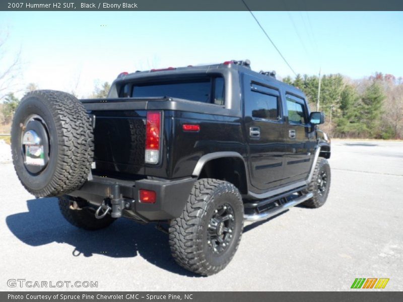 Black / Ebony Black 2007 Hummer H2 SUT