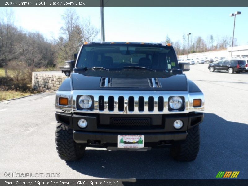 Black / Ebony Black 2007 Hummer H2 SUT