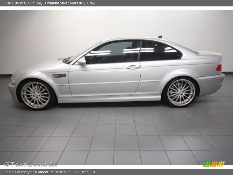  2001 M3 Coupe Titanium Silver Metallic