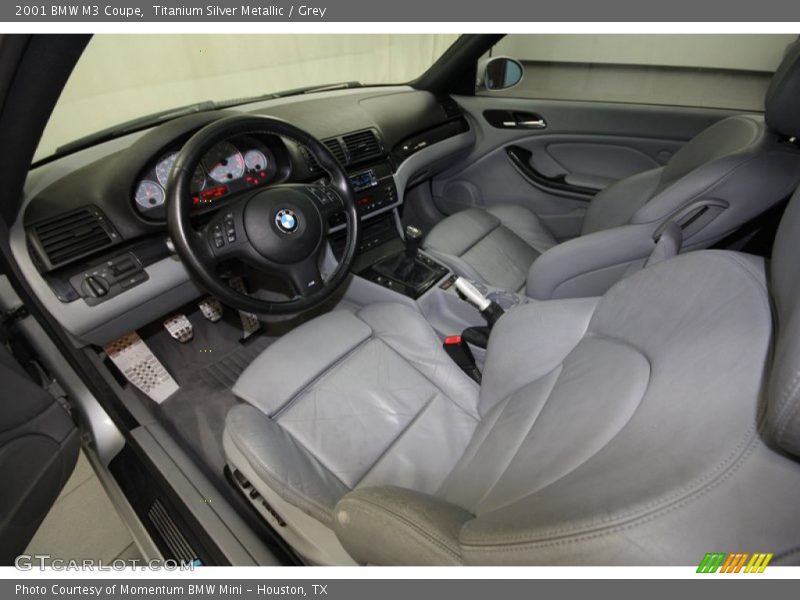  2001 M3 Coupe Grey Interior