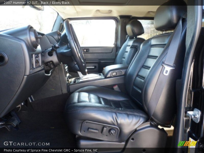 Black / Ebony Black 2007 Hummer H2 SUT
