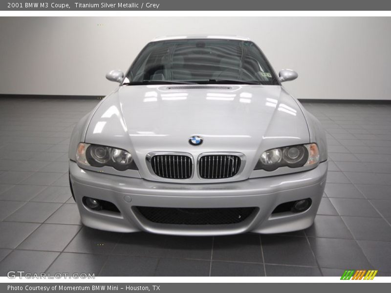 Titanium Silver Metallic / Grey 2001 BMW M3 Coupe